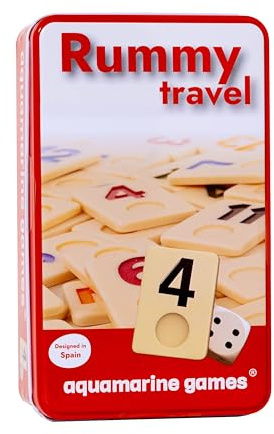 Travel Rummy 4 Jugadores edición estuche de metal