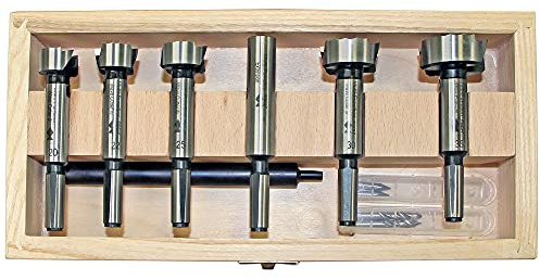 FISCH 0317K0011K02 Forstnerbohrer-Satz Multifunction, 20-35x60/90 mm, 11-teilig