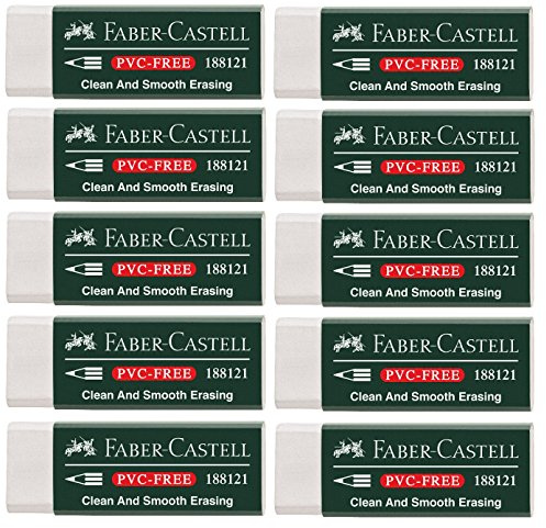 Faber-Castell Radierer (10 Radierer)