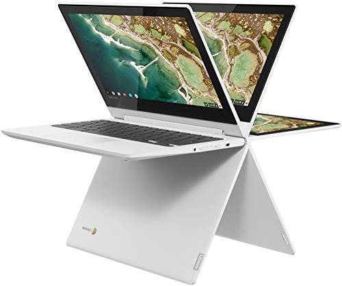 Lenovo Chromebook portátil 2 en 1 convertible, 11.6 pulgadas HD (1366 x 768) visualización IPS, MediaTek MT8173C procesador, 4GB LPDDR3, 32GB eMMC, Chrome OS, Blizzard White, elija su eMMC