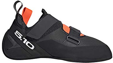 Five Ten Men's Kirigami Rental Climbing Shoe, Carbon/Black/Solar Red, 14.5 UK