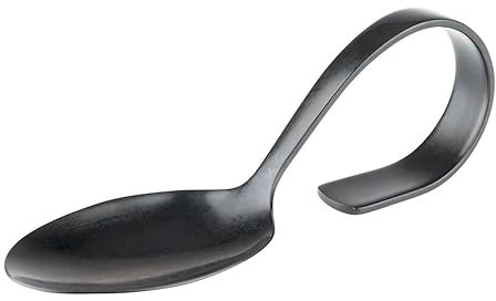 APS 693 Gourmetlöffel CLASSIC, Länge 12 cm, 18/8 Edelstahl, Gunmetal-Look