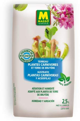 MASSO SUBSTRATO PLANTAS CARNIVORAS 2,5 L