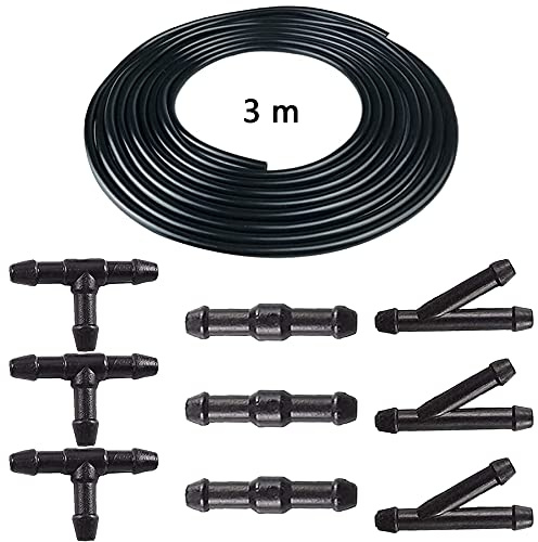 3M Universal Scheibenwaschanlage,9PCS Scheibenwaschanlage,Automotive Schlauch,Wischwasserschlauch Reparaturse,Wischwasserschlauch Reparaturset Universal,Spritzwasserschlauch