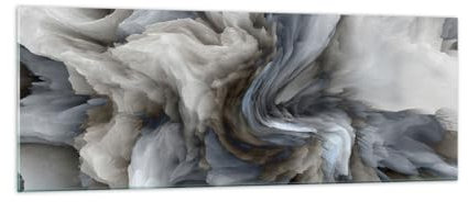 Panorama Bilder auf Glas 3D Dreidimensional Stück Glasbild 140x50cm Wandbilder Dekoration Wohnzimmer Schlafzimmer Küche Groß XXL Wanddeko Bild im Glas Wand Kunstdruck Art Modern GAB140x50-5871