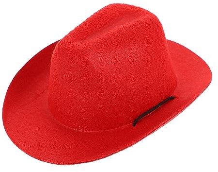 INOOMP 3stücke Western Style Hundehut Für Haustiere Retro Design Für Partys Und Halloween Rotes Kostümzubehör Für Katzen Und Hunde
