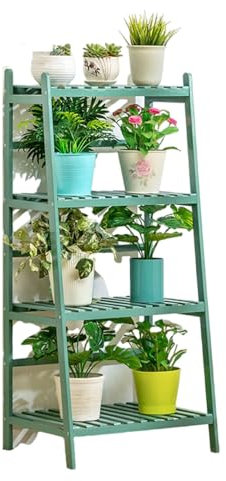 HHCTEBEC Soporte Plantas, Macetero Interiores Y Exteriores EstanteríA ExhibicióN Soporte Flores Escalera Estante Organizador para Patio, JardíN, BalcóN, Sala De Estar Y Dormitorio,B-50 * 36 * 110cm