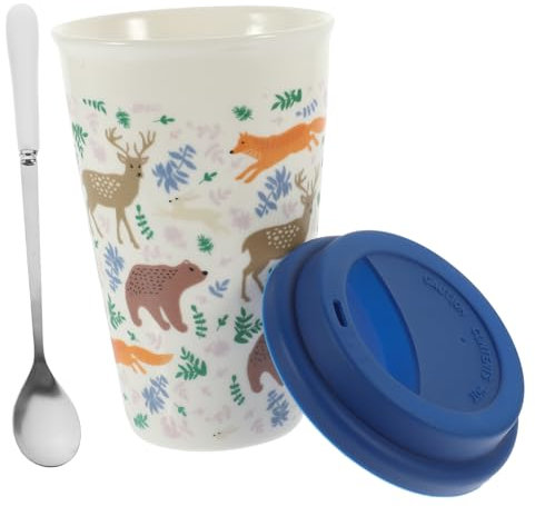 ULDIGI Weihnachtstasse Keramiktasse Kaffeetasse Trinkbecher Mit Weihnachtsmuster Für Kaffee Tee Getränke