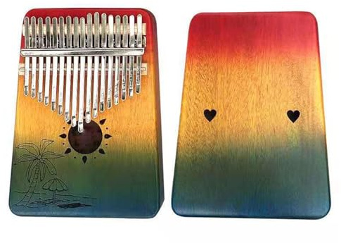 Kalimba Kalimba 17-tönig Mahagoni Für Anfänger(8)