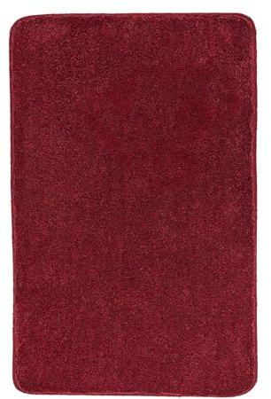 Kleine Wolke Seattle / 70 x 120 cm/Farbe Granat Badteppich, Polyester, 70x120x3 cm, 4004478264540