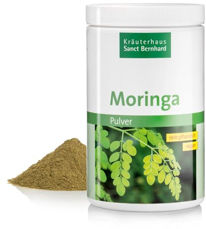 Sanct Bernhard Moringa-Pulver, Moringa Oleifera 100% rein, 500 g