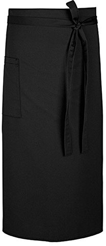 GREIFF Gastro Moda Service Schürze 100x80 Schwarz Modell 4126