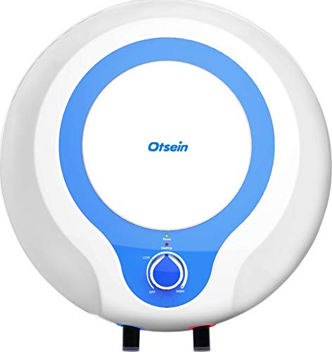 Otsein - OHTC15 - Chauffe-eau électrique - Installation verticale - Capacité : 15 litres - Petits ménages - Dimensions du produit : 396 x 306 mm