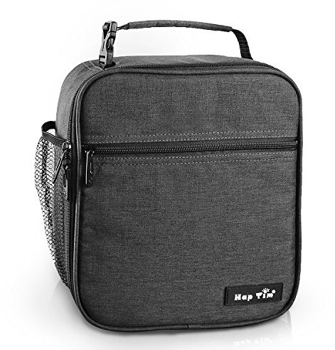 Hap Tim Insulated Lunch Bag for Adults & Kids, 6.5L Cool Boys Lunch Box Bag for Men Women, Tough & Spacious Cooler Bag Bento Lunch Boxes for Adults & Boys (Dark Gray UK-18654-DG)