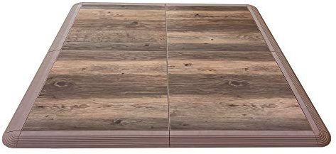 Nicoman Dance Floors, Tap Ballet Dancing Portable Floating Sprung System Flooring,Oak Wood Effect, 4-Piece