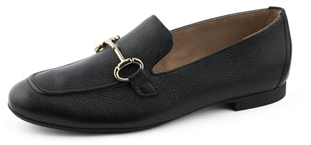 Paul Green Donna Mocassini, Signora Pantofole,Pantofola,Scarpe da College,Scarpe Business,Schwarz (Black),42 EU / 8 UK
