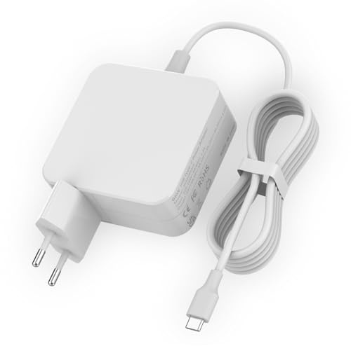 Chargeur 65W 61W USB Type C Compatible avec MacBook Pro Air iPad Pro Series | MacBook Pro 13 Pouces (2016 2017 2018 2019 2020) MacBook Air (Fin 2018 2019 2020) iPad Pro 11/12,9 Pouces (2018 2020)