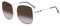 Carolina Herrera Unisex Ch 0035/s Sunglasses, HZJ/QR Gold Lilac, 59