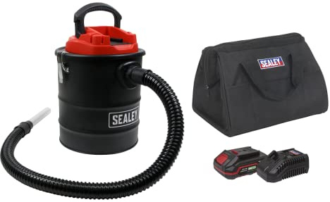 Sealey 20V 2Ah SV20 Series 15L Handheld Ash Vacuum Cleaner Kit - CP20VAVKIT1