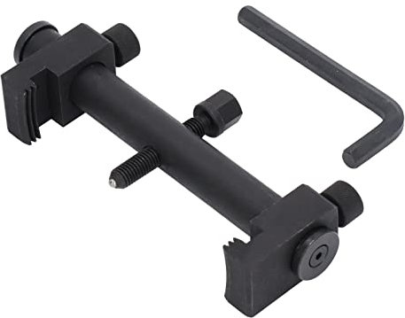 KIMISS Pulley Crankshaft Remover， Universal Ribbed Drive Pulley Puller Carbon Steel Crankshaft Remover Adjustable Auto Repair Tool Auto Accessary