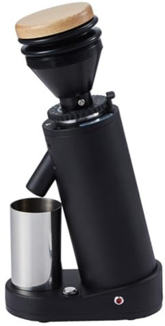 FURLOU Electric Coffee Grinder, Dry Grinding Machine Bean Grinding, Portable Household Coffee Grinder, Small Commercial Hand Brewed Coffee Machine, for Coffee Bean, Spices, Herbs, Nuts, Grains black