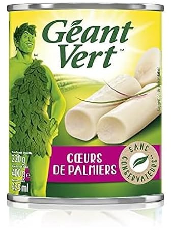 Géant vert coeurs de palmier boite 1/2 - LOT de 4 - Vendu Par LOT