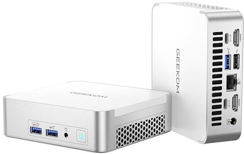 GEEKOM XT12 Pro Mini PC, Intel i9-12900HK (14 Kerne, 20 Threads, 24 MB Cache, 5,0 GHz) NUC Desktop PC, Wi-Fi 6E Mini Computer, 32 GB DDR4 Windows 11 Pro 1TB Mini NUC Computer, 2*USB4 | 8K UHD