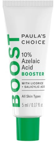 Paula's Choice BOOSTER 10% Acido Azelaico - Trattamento Viso - Combatte le Imperfezioni & Macchie Scure - Illumina la Pelle - con Acido Salicilico - Tutti i Tipi di Pelle - 5 ml