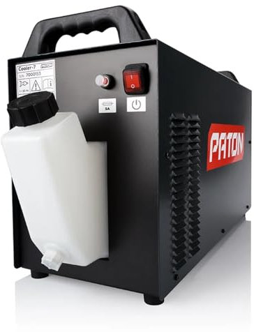 PATON Cooler-7-400V Wasserkühlgerät für Schweißgeräte und Plasmabrenner – 7L Kühlanlage für MIG Schweißgerät 400V | Wassergekühlter Radiator für Schweißbrenner-Kühlung