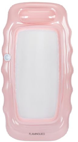 Flamingueo Materassino Gonfiabile - Gonfiabile Mare, Gonfiabili Piscina, Materassino Mare, Lettino Mare, Accessori Piscina (98 x 190 x 17)