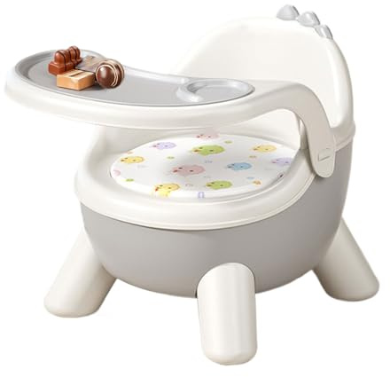 Sedia Da Nutrizione Per Bambini - Seggiolino Per Bambini Per Sedia Da Pranzo | Sedia Alimentare A Di Dinosauro Con Suono E Design A Doppio Vassoio | Sgabello Da Gioco Leggero Interattivo Non Sli