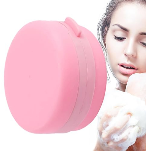 Exfoliante corporal de silicona Esponja de baño exfoliante limpiadora