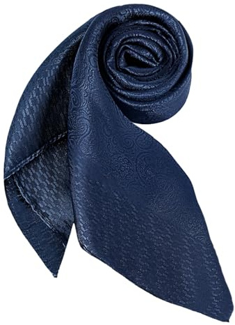DAMILY Bandana Herren seidentuch Kopftuch Sommer Satin Halstuch 90x90 | Vintage Atmungsaktive Bandana Unifarben mit Muster quadratisch, für Herren & Damen, Motorrad Piratentuch, Festival Haarband