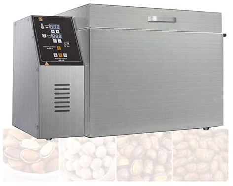ShaiVrissian Commercial Coffee Roaster Machine,Electric Coffee Bean Roaster,2500g/5000g Capacity,Automatic Timing, Non Stick Pan,For Even Heating,For Nut Peanut Cashew Type10