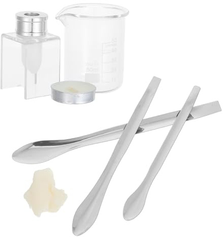 KAILIKETIY Set de silicona para reparar lápiz labial con espátula plástica, compatible universalmente, pensado para entusiastas y uso en movimiento