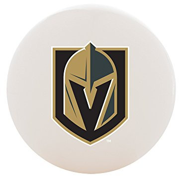 Franklin Sports Unisex – Erwachsene NHL Streethockey-Ball Vegas Golden Knights, F35, weiß, Einheitsgröße