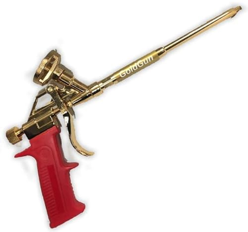 Trade Shop - PISTOLA PER SCHIUMA POLIURETANICA EROGATORE CON ATTACCO UNIVERSALE G116 GOLDGUN -