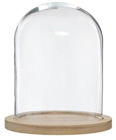 Paris Prix Atmosphera Créateur d'intérieur - Cloche Décorative en Verre Shine 29cm Naturel