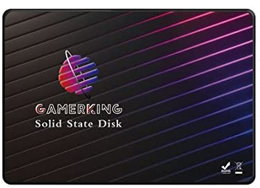 SSD 2,5 SATA3 256GB GamerKing intern solid state-enhet för stationära bärbara datorer SATA III 6Gb/s 1TB 512gb 128gb 64Gb högpresterande hårddisk (256GB, 2,5 SATA3)