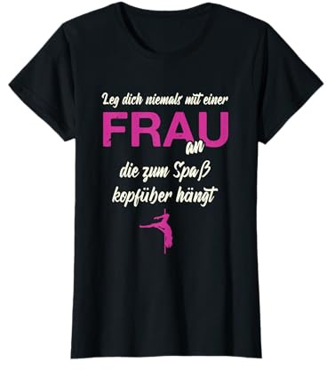Poledance Kleidung Stangen-Tanz Zubehör Pole Dance T-Shirt