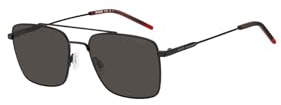 Hugo Boss Hg 1177/s 003/IR MATT BLACK Sunglasses Men's Metal, Standard, 57