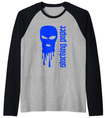 Gangster Rap Hip Hop Streetwear Fashion Sturmhaube Skimaske Raglan