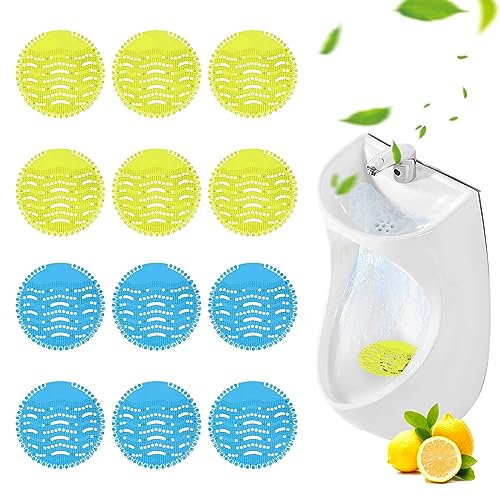 12 filtri per orinatoi con profumo, filtro per pissoir, paraspruzzi, tappetino per orinatoio, inserto per orinatoio, inserto per orinatoio, inserto per orinatoio, inserto per pissoir
