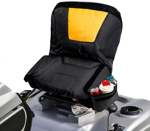 Funda para Asiento de Cortacésped, Funda Impermeable para Asiento de Cortacésped con Refrigerador Incorporado Funda para Asiento de Tractor Accesorios Universales para Cortacésped y Tractor