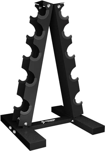 Fitness Hantelablage (nur Ständer), kompaktes A-Rahmen-Gewichts-Gestell für Zuhause, Fitnessstudio, platzsparend, 150/200/400/250 kg Tragkraft, (nur Ständer)