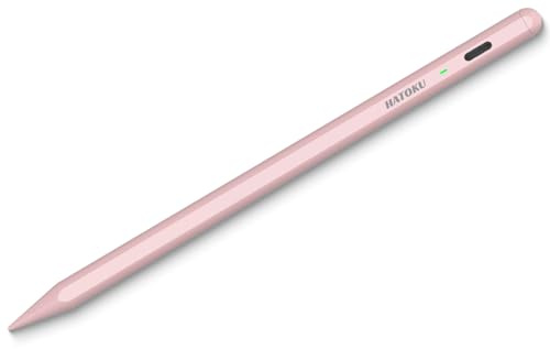Pencil 1. Generation für iPad 2018-2025, 15Mins Full Charge & Palm Rejection, Hochpräziser Stifte für Grafiktabletts mit Magnetische Ansaugung für iPad 6-11, Air 3-5/M2/M3,Pro 11/12.9/13 M4,Mini 5-6