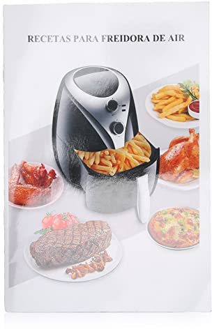 OPPWONG Libro di Ricette per Friggitrice Ad Aria, 32 Ricette Immagini a Colori Ricette per Friggitrice Ad Aria Libro di per Friggitrice Ad Aria Libro di Ricette per Friggitrice Ad