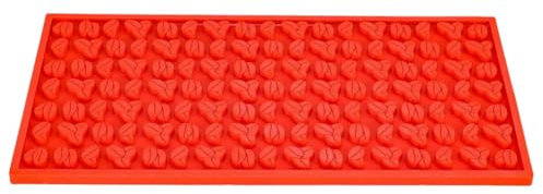 Jasaly Tappetino da Bar 30x15x0,8CM in Silicone per Alimenti, Antiscivolo, Tappetino di Servizio per Bar A Prova di Versamento B