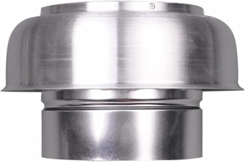 Zanotva Kaminhaubenkappe, Vogelschutz gegen Fallwind, Regen- und Schneeschutztopf aus Aluminium, Kaminschutz for alle Brennstoffarten(158mm)