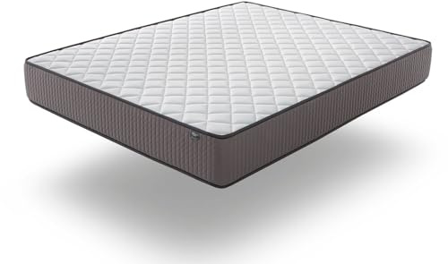 DREAMDI Kaltschaummatratze 90X200 CRONO, Höhe 22 cm, Härtegrad H3, Ergonomisch. Ausgewogene Festigkeit